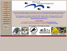 Tablet Screenshot of migrationresearch.org